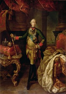 Retrato del Zar Pedro III (1728-62) 1762